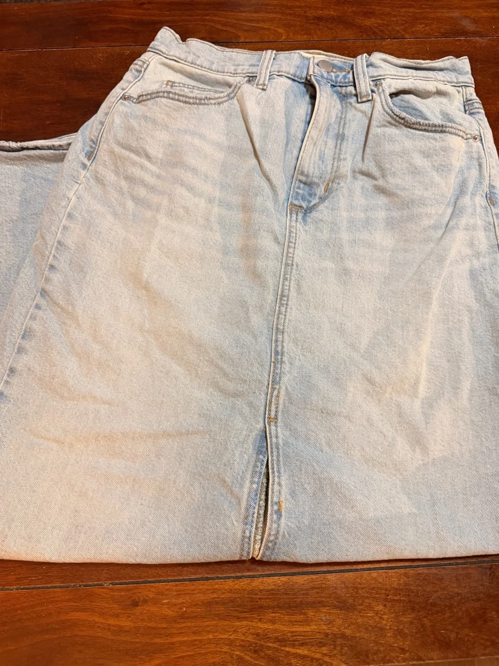 Universal Threads Denim Maxi Skirt Size 4